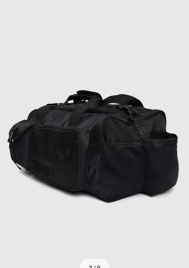 Heavyweight Duffle Bag Black